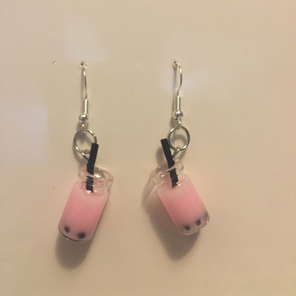 Boba earrings